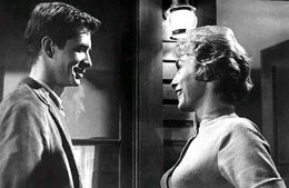 Anthony Perkins and Vera Miles in Psycho Anthony Perkins and Vera Miles in Psycho